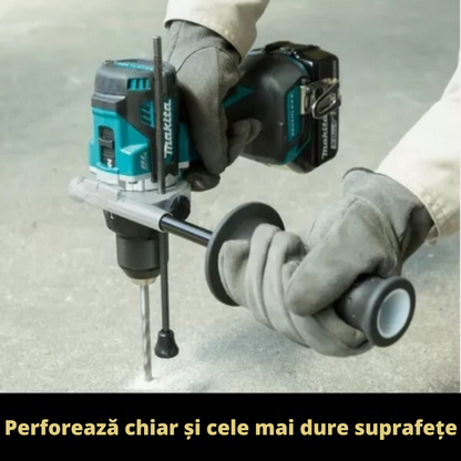 KIT ORIGINAL MAKITA: Burghiu cu impact puternic + 45 ACCESORII + 2 BATERIE 48v - SUPER PROMOTIE